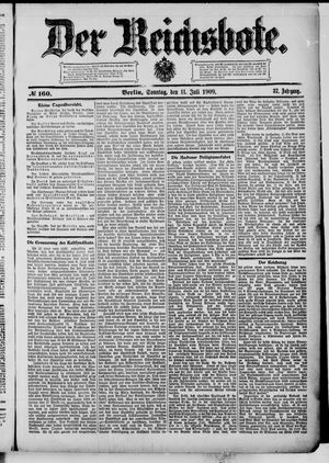 Der Reichsbote vom 11.07.1909