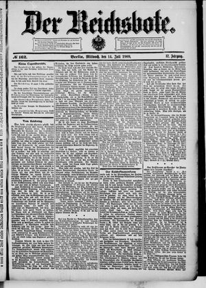 Der Reichsbote vom 14.07.1909