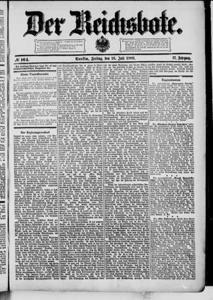 Der Reichsbote vom 16.07.1909