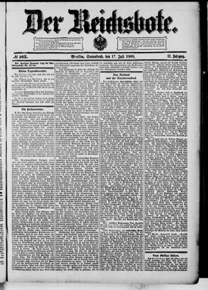 Der Reichsbote vom 17.07.1909