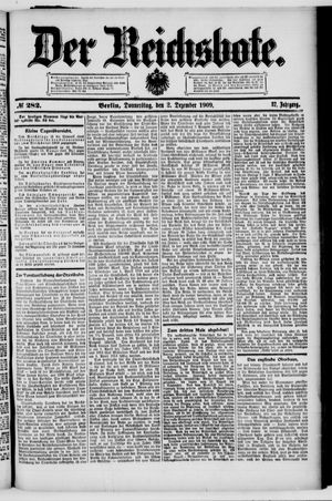 Der Reichsbote vom 02.12.1909