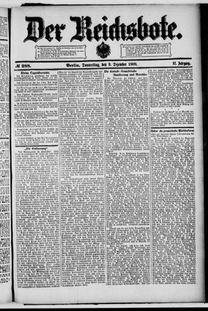Der Reichsbote vom 09.12.1909