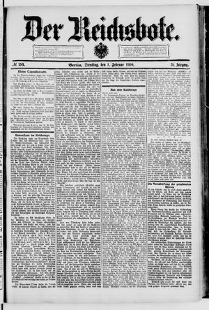 Der Reichsbote vom 01.02.1910