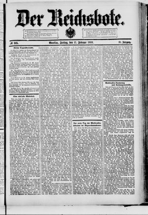 Der Reichsbote vom 11.02.1910