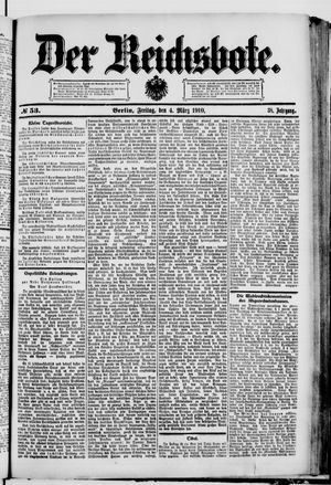 Der Reichsbote on Mar 4, 1910