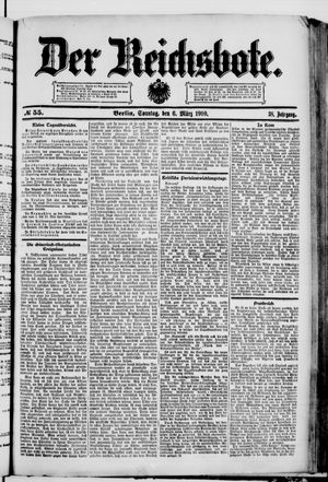 Der Reichsbote on Mar 6, 1910