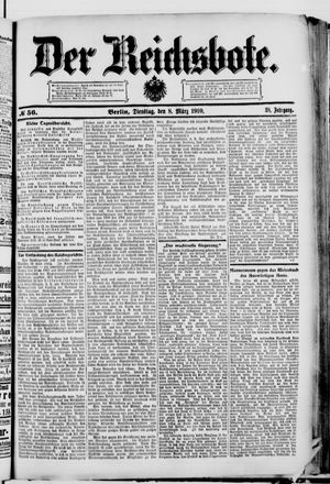 Der Reichsbote vom 08.03.1910