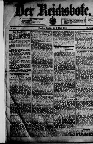 Der Reichsbote vom 01.04.1910