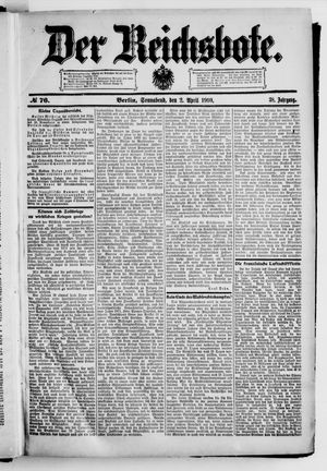 Der Reichsbote vom 02.04.1910