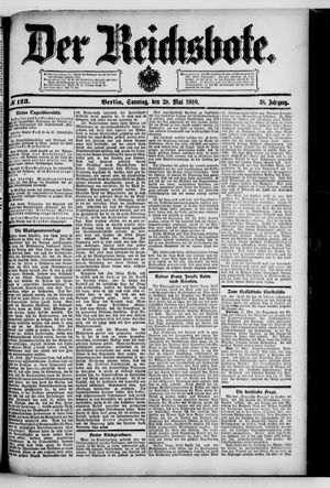 Der Reichsbote vom 29.05.1910