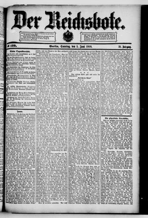 Der Reichsbote vom 05.06.1910