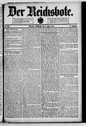 Der Reichsbote vom 08.06.1910
