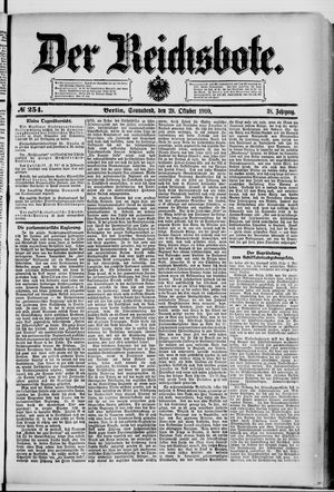Der Reichsbote vom 29.10.1910