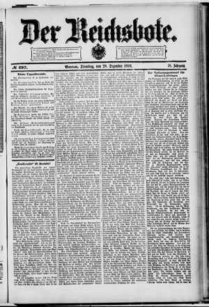 Der Reichsbote vom 20.12.1910