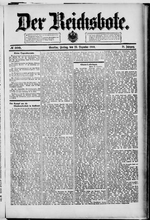 Der Reichsbote vom 23.12.1910