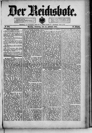 Der Reichsbote vom 14.02.1911