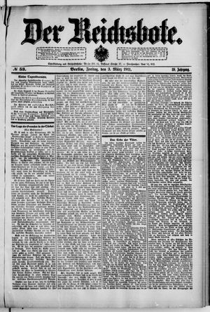Der Reichsbote vom 03.03.1911