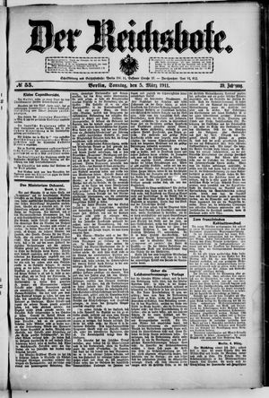 Der Reichsbote vom 05.03.1911