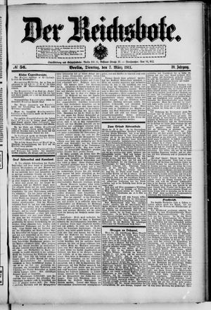 Der Reichsbote on Mar 7, 1911