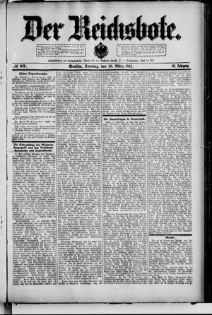 Der Reichsbote vom 19.03.1911