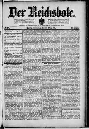 Der Reichsbote on Mar 23, 1911