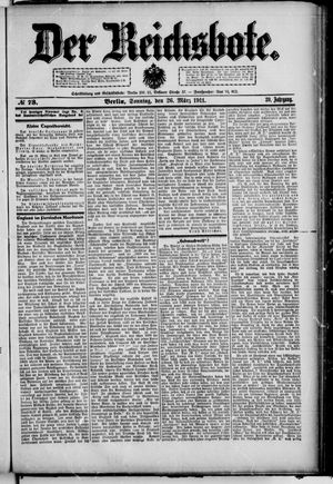 Der Reichsbote vom 26.03.1911