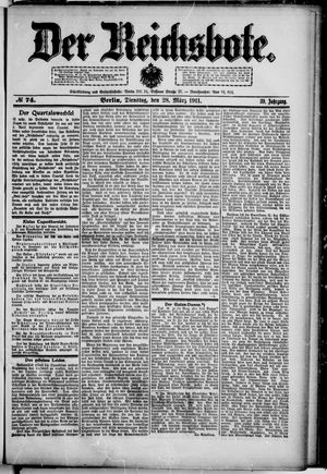 Der Reichsbote vom 28.03.1911