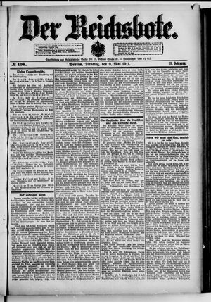 Der Reichsbote vom 09.05.1911