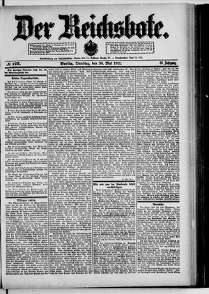 Der Reichsbote vom 30.05.1911