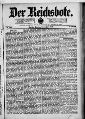 Der Reichsbote vom 04.06.1911