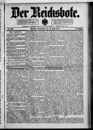 Der Reichsbote vom 10.06.1911