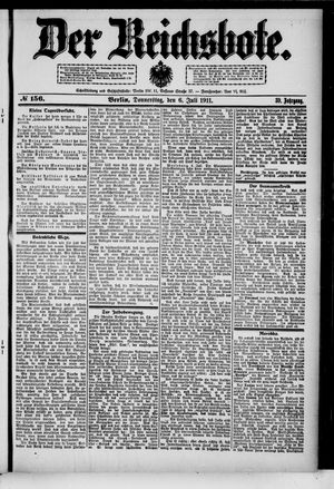 Der Reichsbote vom 06.07.1911