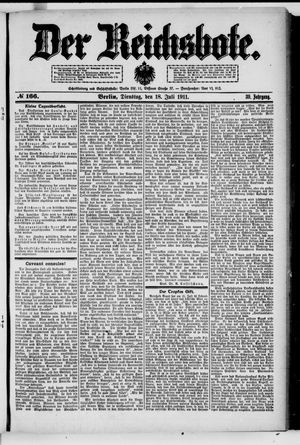 Der Reichsbote vom 18.07.1911