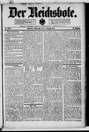 Der Reichsbote vom 02.08.1911