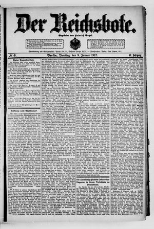 Der Reichsbote vom 09.01.1912
