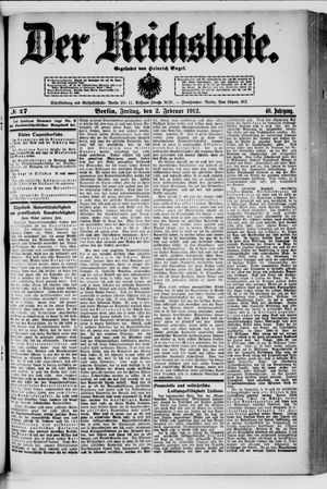 Der Reichsbote on Feb 2, 1912