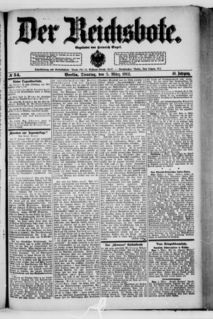 Der Reichsbote vom 05.03.1912