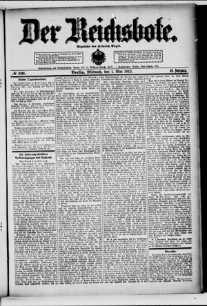 Der Reichsbote vom 01.05.1912