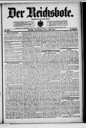 Der Reichsbote vom 09.05.1912