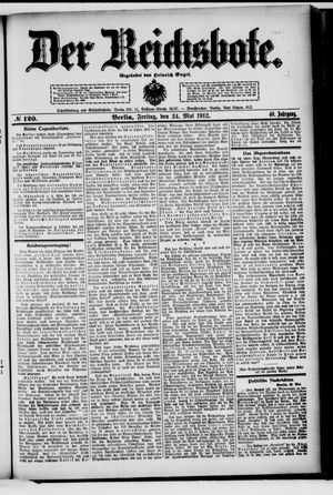 Der Reichsbote vom 24.05.1912