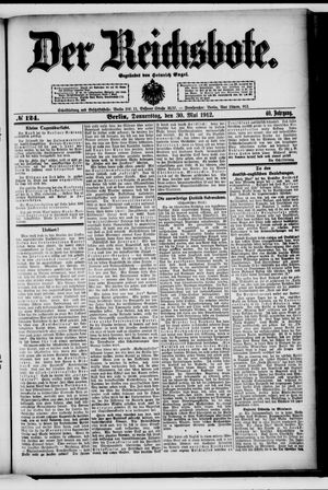 Der Reichsbote vom 30.05.1912