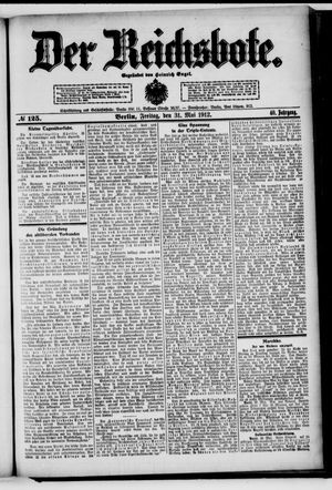 Der Reichsbote vom 31.05.1912