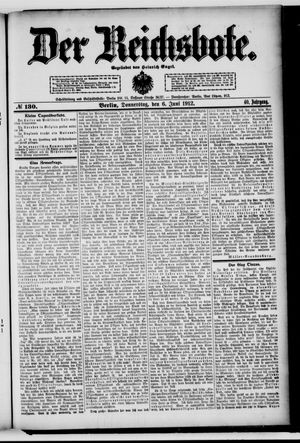 Der Reichsbote vom 06.06.1912