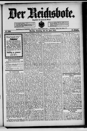 Der Reichsbote vom 16.06.1912
