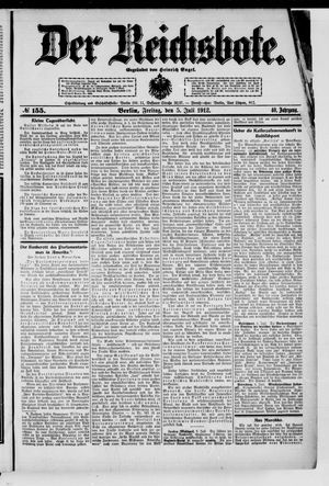 Der Reichsbote vom 05.07.1912