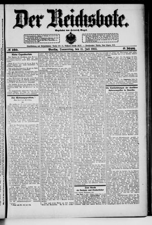 Der Reichsbote vom 11.07.1912