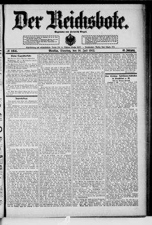 Der Reichsbote vom 16.07.1912