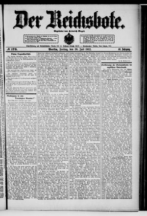 Der Reichsbote vom 26.07.1912