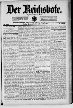 Der Reichsbote vom 09.11.1912