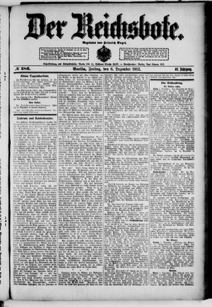 Der Reichsbote vom 06.12.1912